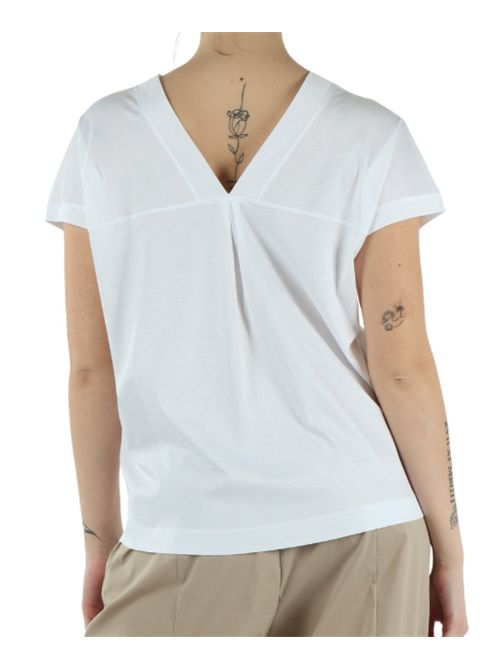 T-shirt in cotone con scollo a V Alessia Santi ALESSIA SANTI | 611SD64006S2127